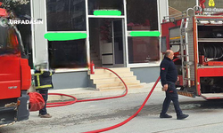 Şanlıurfa Birecik'te İş Yerinde Cihazlar Patladı Yangın Çıktı