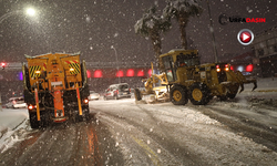 Şanlıurfa'da Ekipler Kar Mesaisinde