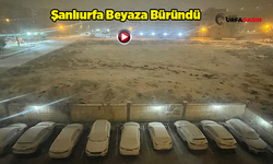 Şanlıurfa'da Beklenen Kar Yağışı Başladı, Etkili Oluyor