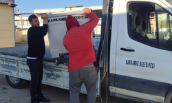 Gaziantep Karkamış Belediyesi’nden Suruç Aligör’e Konteyner Desteği