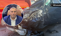 Birecik Bağlarbaşı Muhtarı Mehmet Öztürk Trafik Kazası Geçirdi