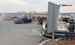 Şanlıurfa'da İki Otomobil Kavşakta Çarpıştı: 2 Yaralı