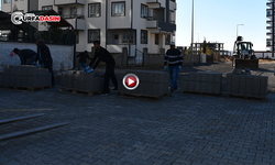 Siverek’te 15 Sokakta Üst Yapı Çalışmaları Devam Ediyor