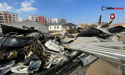 Şanlıurfa'da TOKİ Şantiyesinde Büyük Yangın: Araçlar Alevlere Teslim Oldu