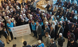 Şanlıurfa’da Umre Yolcuları Dualarla Uğurlandı