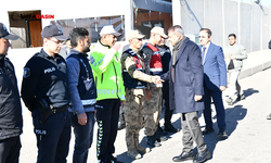 Şanlıurfa Valisi Şıldak, Kentin Girişindeki Uygulama Noktalarını Denetledi
