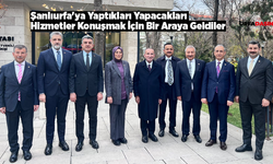 Şanlıurfa Milletvekilleri, Faruk Pınarbaşı'nın Ev Sahipliğinde Hizmet İçin Bir Araya Geldi