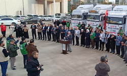 Şanlıurfa İHH, Gazze’ye 3. Yardım Konvoyunu Dualarla Uğurladı!