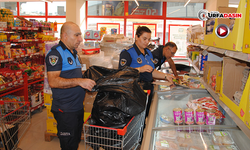 Şanlıurfa'da Marketlerde Yine Yüzlerce Tarihi Geçmiş Ürün Ele Geçirildi