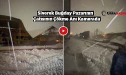 Siverek Buğday Pazarı’nın Çatısı Çöktü !