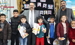 Viranşehir Belediye Başkanı Serhat Dicle İnan, Karne Sevincine Ortak Oldu