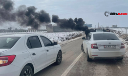 Şanlıurfa'da Kar Beyazına Kara Duman Çöktü !