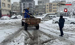 Eyyübiye’de Karla Mücadele Gece Başladı, Gündüz Devam Ediyor
