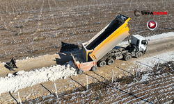 Şanlıurfa'da 15 Kilometrelik Grup Yolu Asfaltla Buluşuyor
