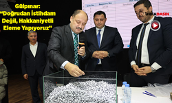 Şanlıurfa Büyükşehir Belediyesine Alınacak 90 Personel Kurayla Belli Oldu