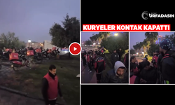 Şanlıurfa’da Kuryeler, Yeni Yıl Fiyatlandırmasını Protesto Etti