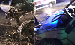 Akçakale’de Maddi Hasarlı Trafik Kazası