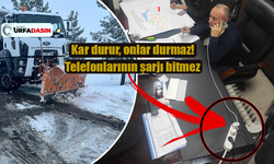 Şanlıurfa Kırsalında Karla Mücadelede Kesintisiz Hizmet!