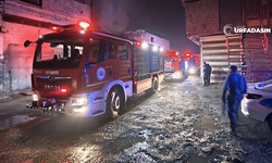 Şanlıurfa'da Pimapen İmalathanesinde Yangın !