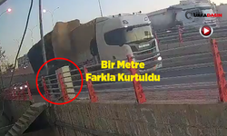 Şanlıurfa'd Bir Kişi, Saman Balyasının Altında Kalmaktan Son Anda Kurtuldu