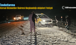 Siverek Çermik Yolunda Şarampole Düşerek Mahsur Kalmışlardı