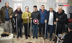 Siverek'te Görme Engelli Bireyler Unutulmadı