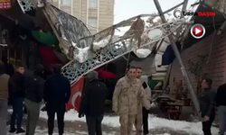 Şanlıurfa Suruç'ta Sanat Sokağının Çatısı Çöktü