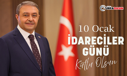 Vali Hasan Şıldak’ın 10 Ocak İdareciler Günü Mesajı
