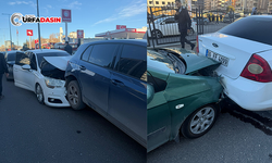 Şanlıurfa'da 7 Araç Peş Peşe Çarpıştı