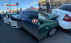 Şanlıurfa'da 7 Araç Peş Peşe Çarpıştı: Kaza Anı Kameraya Yansıdı