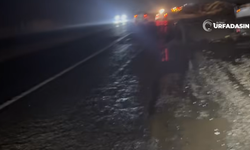 Şanlıurfa–Akçakale Yolu Alarm Veriyor, Vatandaş Kürekle Önlem Alıyor