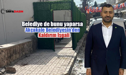 Akçakale Belediyesi Ele Veriyor Öğüdü Kendisi Kırıyor Söğüdü!