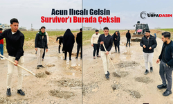 Şanlıurfa Akçakale'de İyi Partili Gençler Bozuk Yolları Kendi İmkanlarıyla Yapıyor