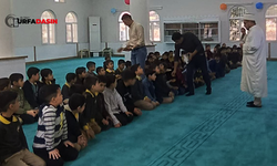 Şanlıurfa Viranşehir'de İlkokul Öğrencileri Ramazan Ayına 1 Gün Kala Camide Ağırlandı