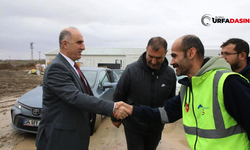 ŞUSKİ Genel Müdürü Emin İzol Birecik Atık Su Arıtma Tesisini İnceledi