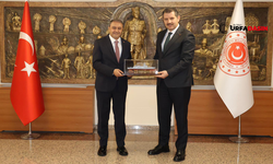 Şanlıurfa Valisi Hasan Şıldak, Urfa Eski Valisini Ziyaret Etti