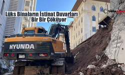 Şanlıurfa'da Bir İstinat Duvarı Daha Çöktü 4 Dairede Hasar Oluştu
