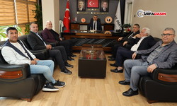 Şanlıurfaspor Yönetiminden AK Parti İl Başkanı Günbegi'ye Ziyaret