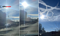 Şanlıurfa'da Gökyüzündeki Daireler Merak Uyandırdı!