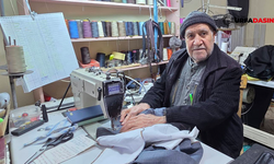 Halfeti Yukarı Göklü'de Yusuf Demir'in 66 Yıldır İğne İplik Elinden Düşmüyor