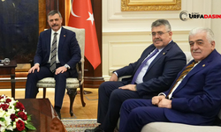 İçişleri Bakanı Mustafa Çiftçi'ye Urfa Eski Emniyet Müdüründen Hayırlı Olsun Ziyareti