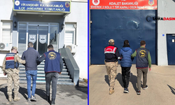 Şanlıurfa'da Kesinleşmiş Cezası Bulunan 2 Kişi Yakalandı Cezaevine Teslim Edildi