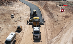 Birecik, Halfeti ve Bozova Yolundaki Asfaltlama Çalışmalarında Sona Yaklaşıldı