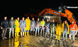 Şanlıurfa DSİ GAP 15. Bölge Müdürlüğü Sağanak Yağışlarda 44 İş Makinası, 28 Araç ve 142 Personelle Çalıştı