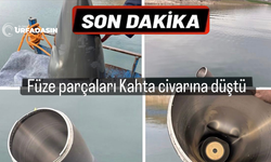 Atatürk Barajına Füze Parçaları Düştü