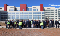Şanlıurfa Şehir Hastanesi İnşaat Alanında İnceleme