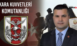 Şanlıurfalı İş İnsanı İbrahim Şen’e Kara Kuvvetleri Komutanlığından Teşekkür Belgesi