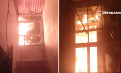 Şanlıurfa'da İftar Sonrası İki Katlı Evde Yangın Çıktı