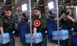 Şanlıurfa’da İftara 5 Kala Özel Halk Otobüsünde Böyle Yaşandı