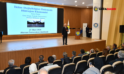 Şanlıurfa'da İklim Değişikliğini Önlemede Hidrojen Ekonomisi Konferansı Düzenlendi